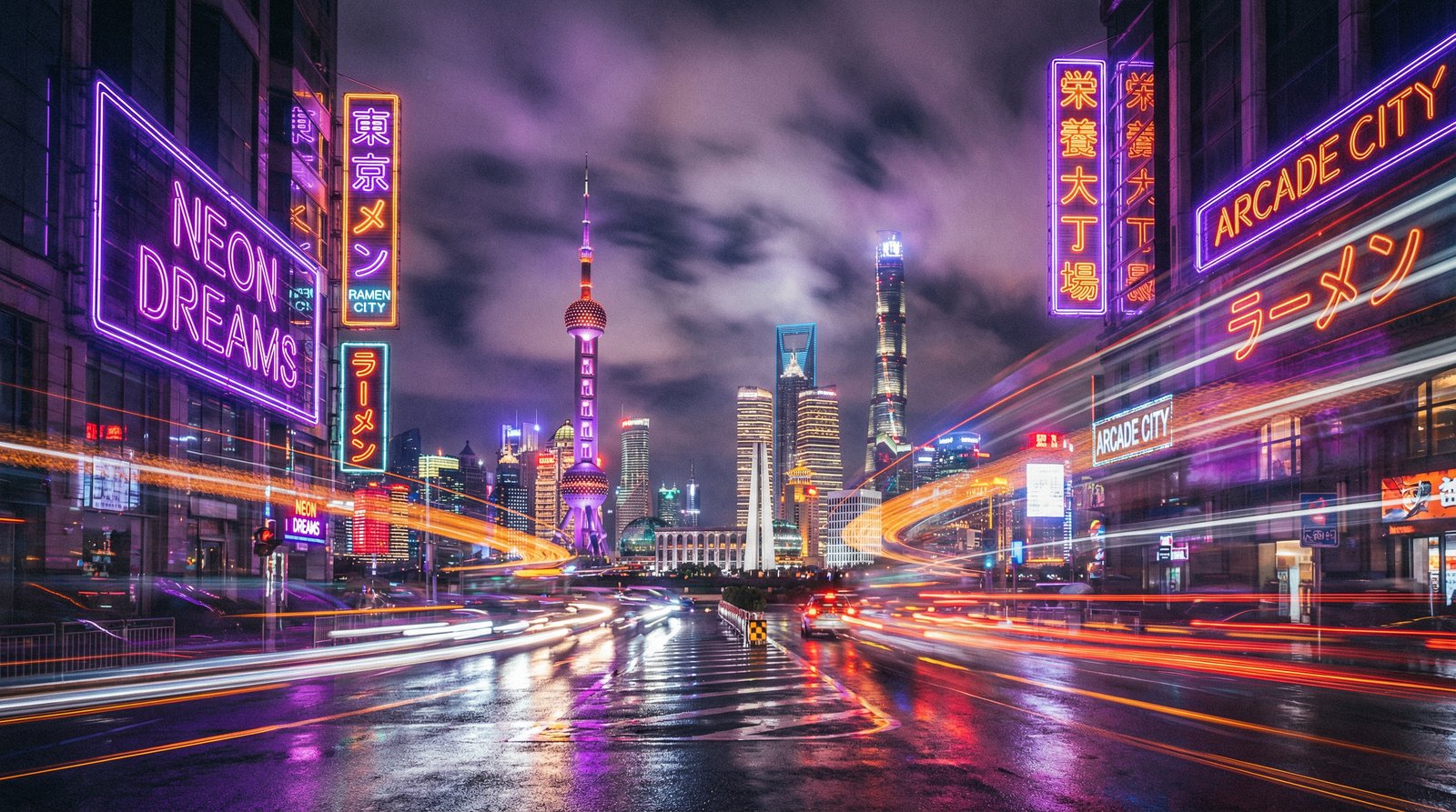 17c城市夜景视频